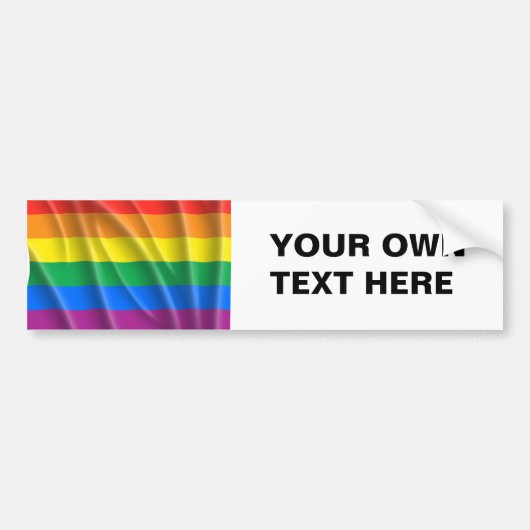 GAYPRIJS BUMPERSTICKER (Voorkant)