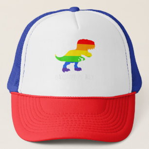 Gaysaurus Rex Gay Pride Trucker Pet
