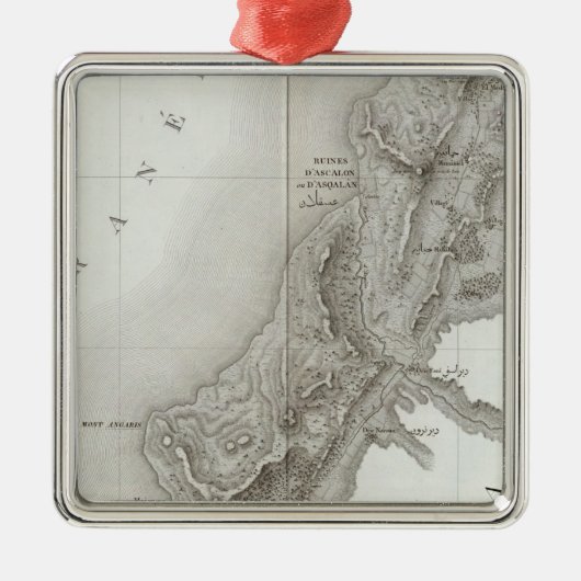 Gaza, Israël Metalen Ornament (Voorkant)