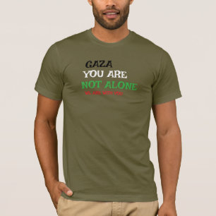 GAZA JULLIE ZIJN NIET WIJ ZIJN MET JULLIE T-SHIRT