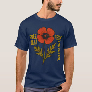 GAZA VRIJ PALESTINA T-SHIRT