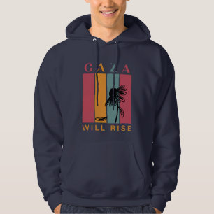 Gaza Zal Opstaan Hoodie Onbreekbaar Vrij Pales