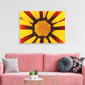 Gazania Canvas Afdruk (Insitu (Woonkamer))