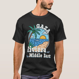 Gazastrook Riviera Van Het Midden-Oosten Trump T-shirt