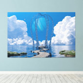 Gazebo (2026) canvas afdruk (Insitu (Houten vloer))