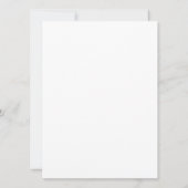 Gazebo Bruiloft Bewaar de Datum Uitnodiging Kaart (Achterkant)