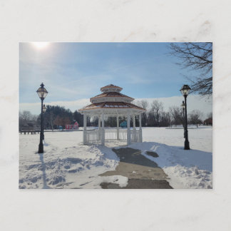Gazebo d'hiver Taylor Michigan Carte postale