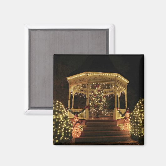 Gazebo Dpress voor Kerstmis Magneet (Voorkant / Achterkant)