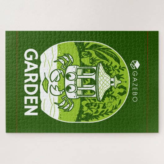 Gazebo Garden Puzzle Legpuzzel (Horizontaal)