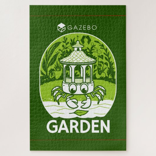 Gazebo Garden Puzzle Legpuzzel (Verticaal)