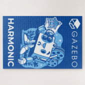 Gazebo Harmonische puzzel (Horizontaal)