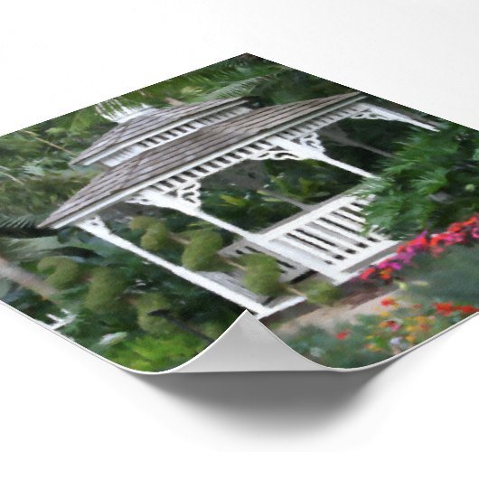 Gazebo Photo Backdrop Poster (Hoek)