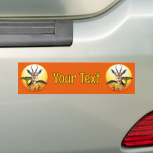 gazelle afrikaanse antilope wild dier bumpersticker