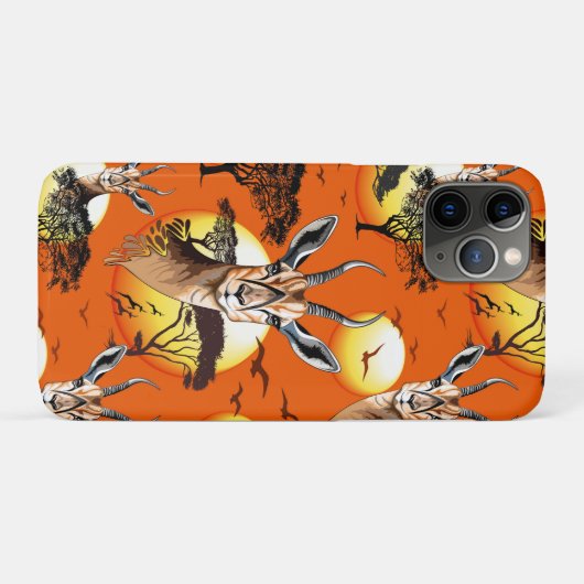 gazelle afrikaanse antilope wild dier Case-Mate iPhone case (Achterkant (horizontaal))