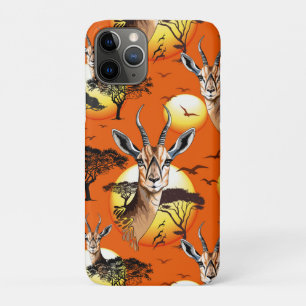 gazelle afrikaanse antilope wild dier iPhone 11 pro hoesje