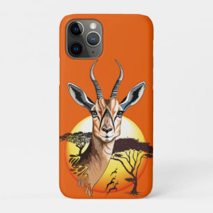 gazelle afrikaanse antilope wild dier iPhone 11 pro hoesje