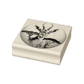 gazelle afrikaanse antilope wild dier 	rubberstempel (Stempel)