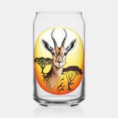 Gazelle Antelope africaine animal sauvage (Verso)