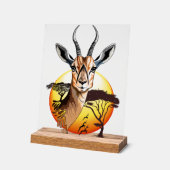 Gazelle Antelope africaine animal sauvage (Angle)