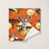 Gazelle Antelope africaine animal sauvage (Gant de toilette)