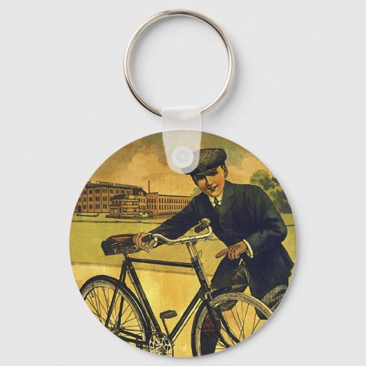 Gazelle Cycli  Poster fiets Sleutelhanger (Voorkant)