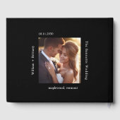 [GAZELLE] Élégant Mariage monochrome noir et blanc (Verso)