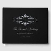 [GAZELLE] Élégant Mariage monochrome noir et blanc (Recto)