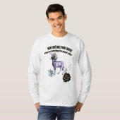 Gazelle en koffie t-shirt (Voorkant volledig)