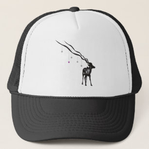 Gazelle met Sterren Trucker Hoed Pet