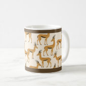 "GAZELLE PRINT" - 11 OZ. COFFEE MUG KOFFIEMOK (Voorkant rechts)