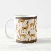 "GAZELLE PRINT" - 11 OZ. COFFEE MUG KOFFIEMOK (Links)