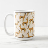 "GAZELLE PRINT" - 15 OZ. COFFEE MUG (Gauche)