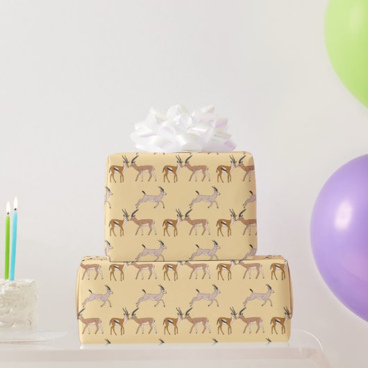 Gazelles Cadeaupapier (Feestgeschenken)