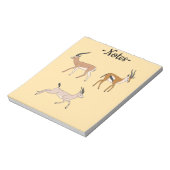 Gazelles Notitieblok (Gedraaid)