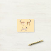 Gazelles Post-it® Notes (Op bureau)