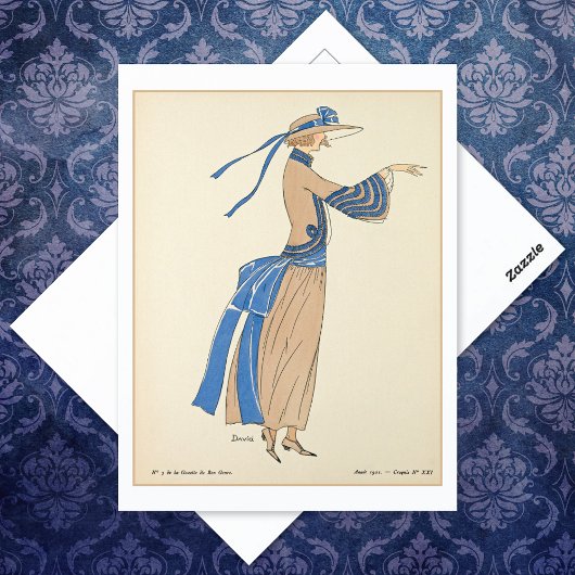 Gazette Bon Ton Soeurs Franse Mode Briefkaart