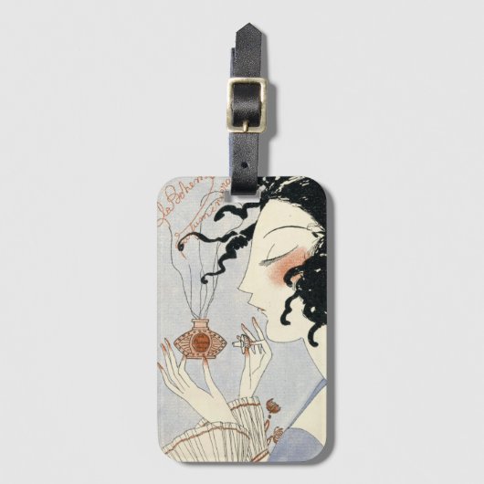 Gazette du Bon Ton Bagagelabel (Voorkant (verticaal))