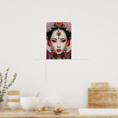 Gazing Geisha Poster (Keuken)