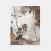 Gazing Goat Fleece Deken (Voorkant)