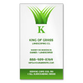 gazon care gras Logo Magnetisch Visitekaartje (Voorkant Verticaal)