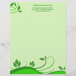 gazon care landschapsarchitectuur briefhoofd