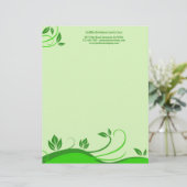 gazon care landschapsarchitectuur briefhoofd (Staand voorkant)