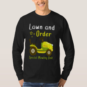 gazon en bestellen speciale maaier gras snijder la t-shirt