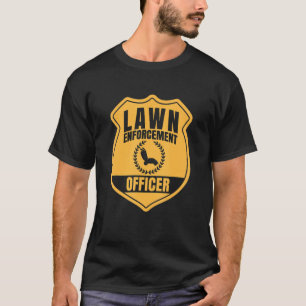Gazon Handhavingsambtenaar Gazonmaaier Puns Tuinie T-shirt