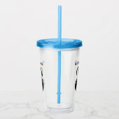 gazon kom paashaas, acryl drinkbeker (Rechts)