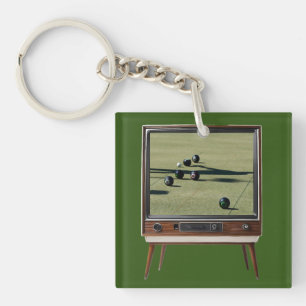 gazon kommen op analoge televisie, sleutelhanger