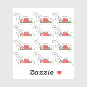 Gazon Maaien Tuinwerk Herinnering Bujo Planner Sticker