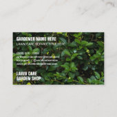Gazon Verzorging Tuinieren Gras Maaien Dienst Visitekaartje (Achterkant)