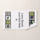 Gazonkommen rollen er gewoon mee, handdoek (Handdoek)