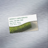 Gazonmaaiende zakelijke magneten (Voorbeeld)